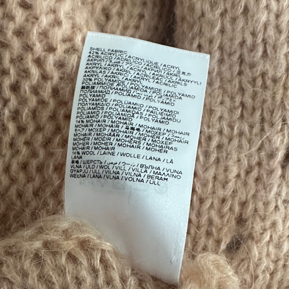 FARM Rio Women's Camel Cardigan Sweater - Picture 7 of 7